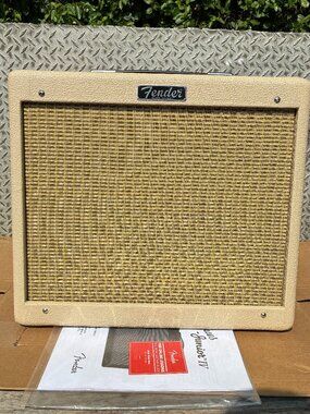 Fender Blues Junior IV 15W 1x12 Tube Guitar Combo Amp Blonde